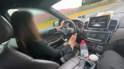 开车接我去酒店偷情！！